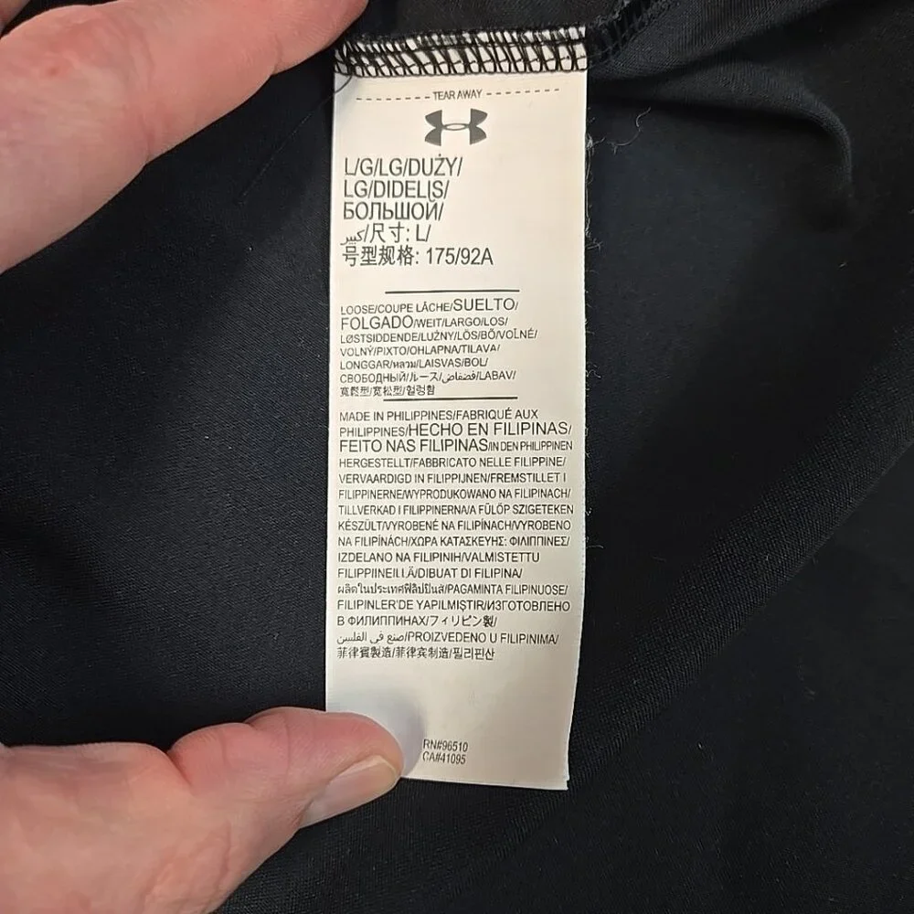 Under Armour please see